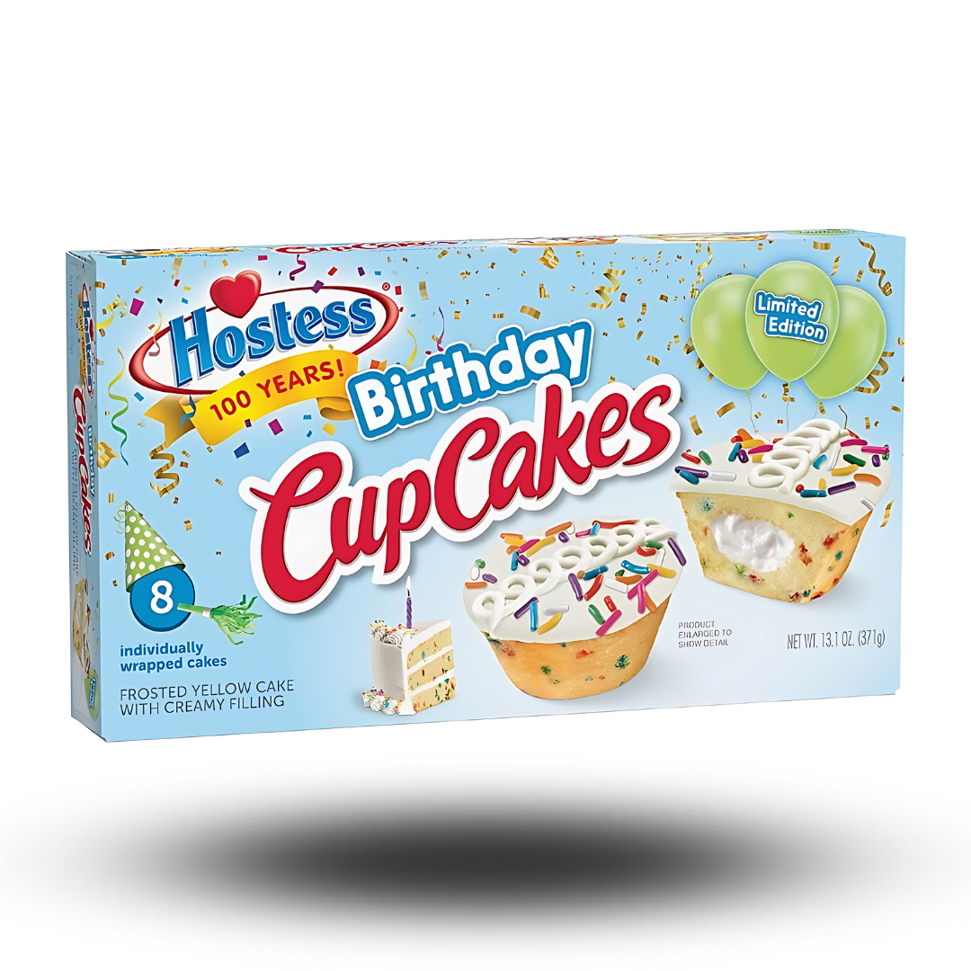 Hostess Geburtstags Cupcakes