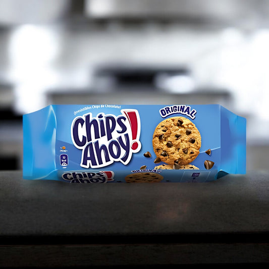 Chips Ahoy! Cookies (128g)  Knackige Schokoladenkekse mit zartschmelzenden Schokostückche