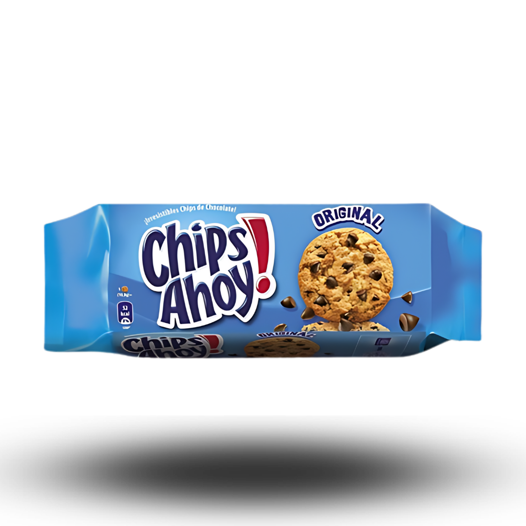 Chips Ahoy! Cookies (128g)  Knackige Schokoladenkekse mit zartschmelzenden Schokostückche