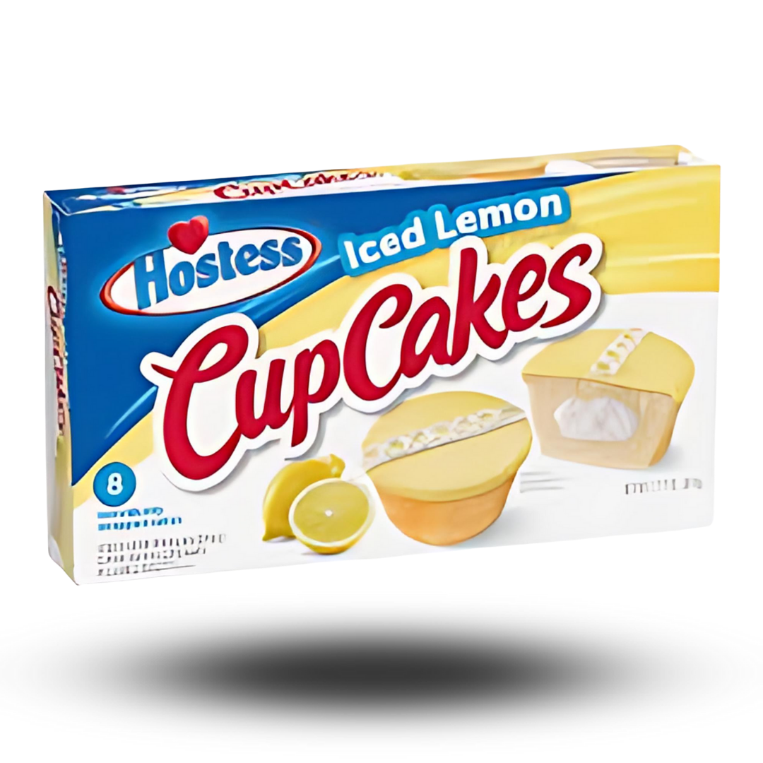 Hostess Cupcakes Lemon 360g  Mit den Hostess Lemon Cupcakes holst du dir den perfekten Mix aus süß und spritzig direkt in deinen Alltag! Diese fluffigen Cupcakes mit einer unwiderstehlichen Zitronenfüllung und einem zarten Zitronenfrosting sind der ideale Begleiter für jeden Moment.&nbsp;