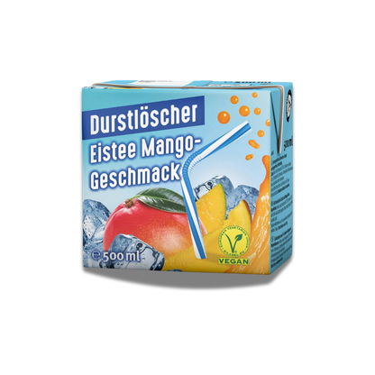 Durstlöscher 500ml in verschiedenen fruchtigen Geschmacksrichtungen, ideal für Erfrischung unterwegs oder beim Sport.