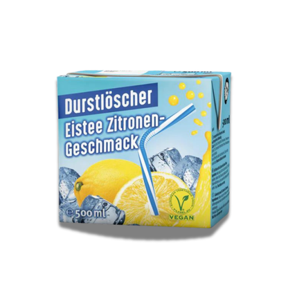 Durstlöscher 500ml in verschiedenen fruchtigen Geschmacksrichtungen, ideal für Erfrischung unterwegs oder beim Sport.