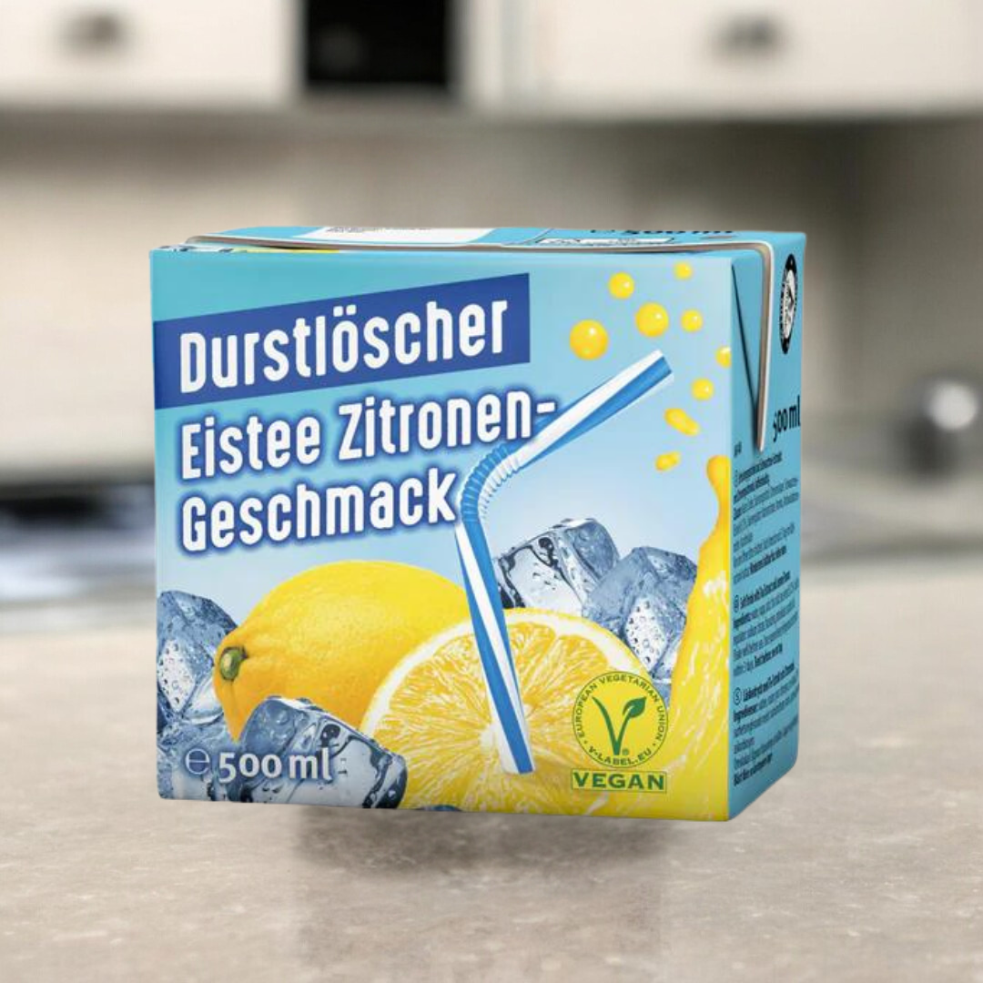 Durstlöscher 500ml in verschiedenen fruchtigen Geschmacksrichtungen, ideal für Erfrischung unterwegs oder beim Sport.