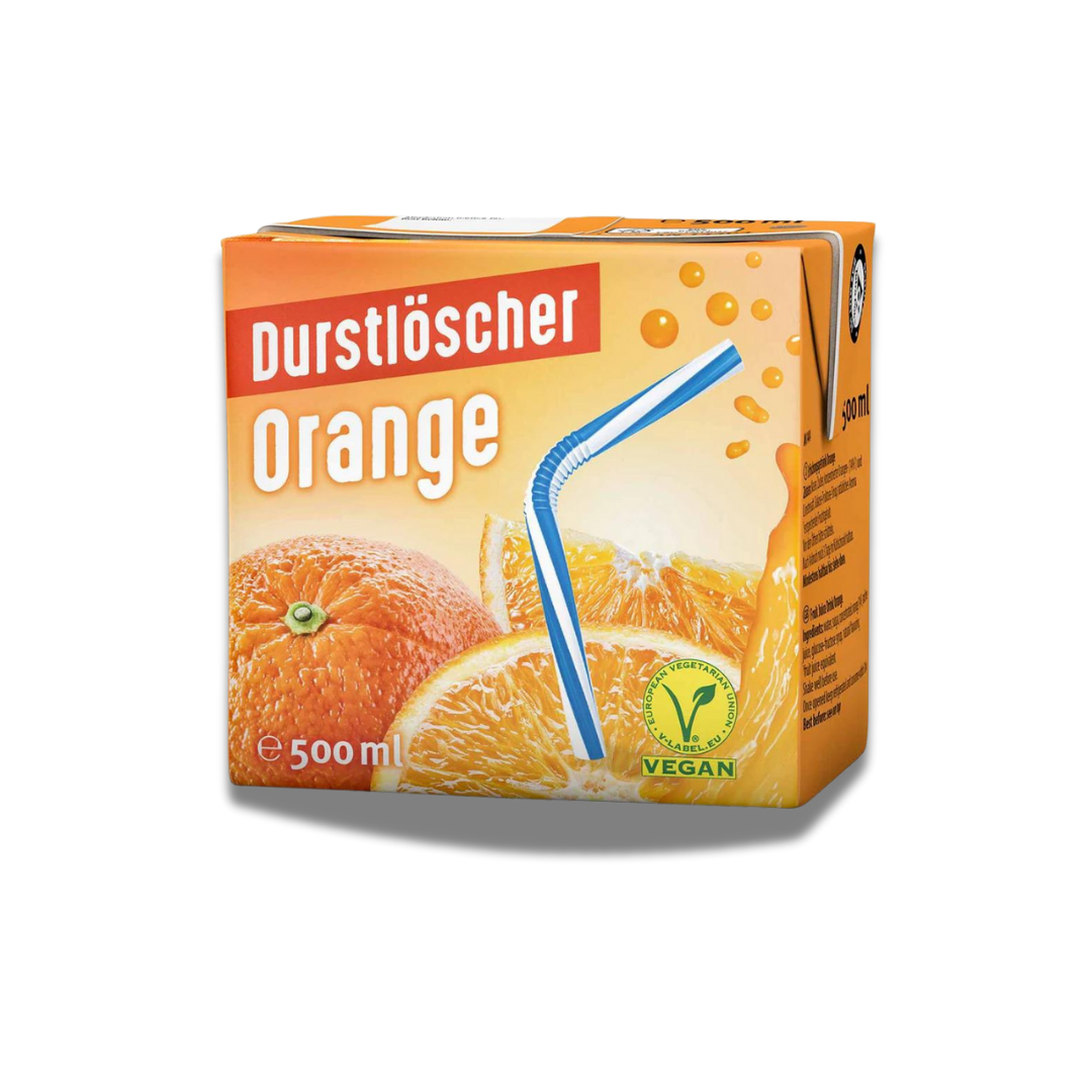 Durstlöscher 500ml in verschiedenen fruchtigen Geschmacksrichtungen, ideal für Erfrischung unterwegs oder beim Sport.