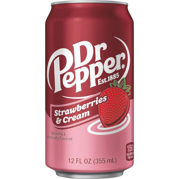 Dr Pepper Strawberry & Soda 355ml