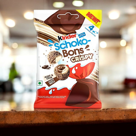 Kinder Schokobons Crispy, online shop für Süßigkeiten. Kinderschokolade, Kinder Crispy Schokobons