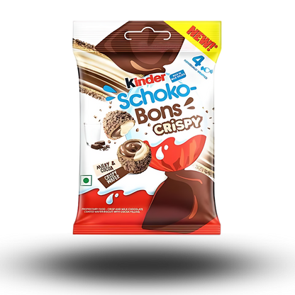 Kinder Schokobons Crispy, online shop für Süßigkeiten. Kinderschokolade, Kinder Crispy Schokobons