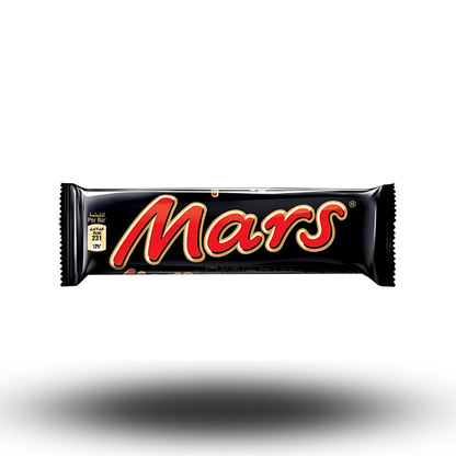 Kombination aus knackiger Vollmilchschokolade, cremiger Karamellschicht und zartschmelzender Schokoladencreme - Der Mars Schokoladenriegel 51g