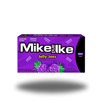 Mike und Ike Jolly Joes 120g, fröhliche kaubare Bonbons mit einer bunten Mischung aus fruchtigen Geschmacksrichtungen.