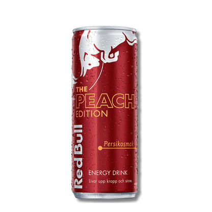 Belebendes Energy-Drink mit Pfirsichgeschmack von Red Bull. Erhältlich in einer 250ml Dose.