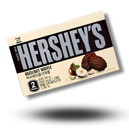 Hershey's Hazelnut Waffle 55g: Knusprig, cremig und voller Nussgenuss!